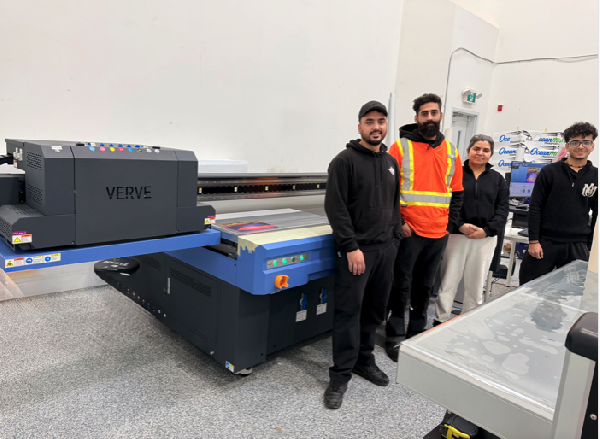 604 Signs & Graphics Adds ColorJet Verve 2513R6 UV Flatbed - PrintCAN